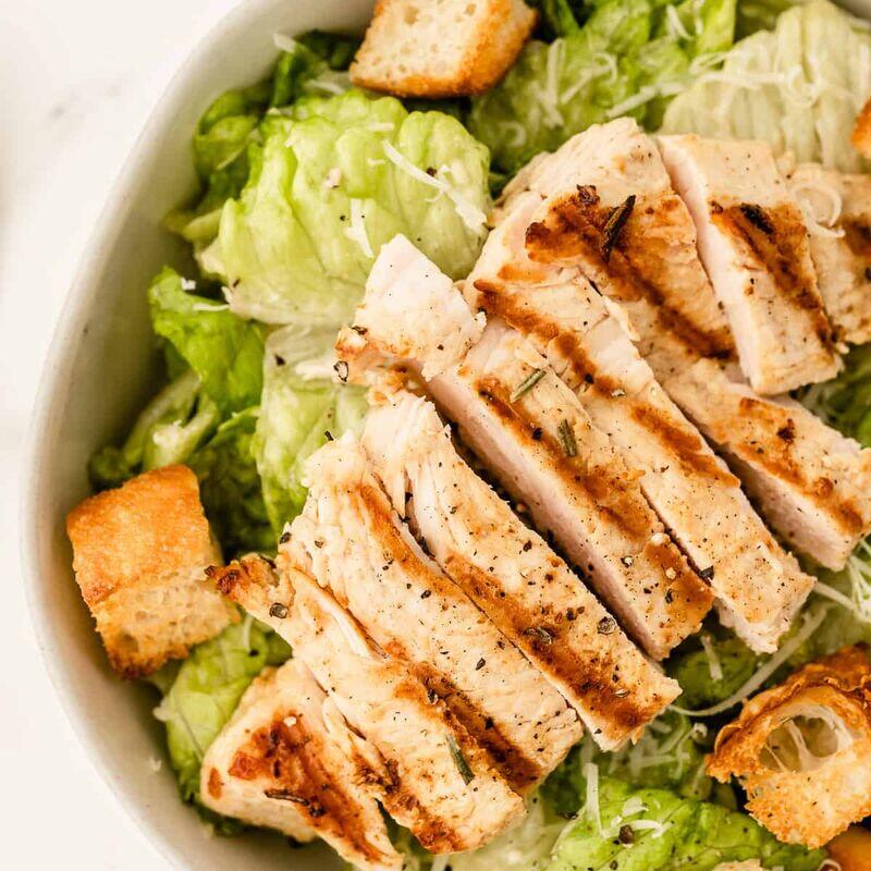 Grilled Chicken Caesar