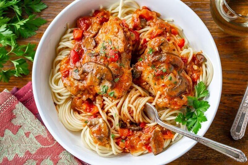 Chicken Cacciatore